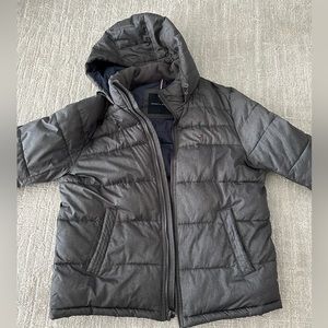 Dark gray puffy Tommy Hilfiger Men’s winter coat